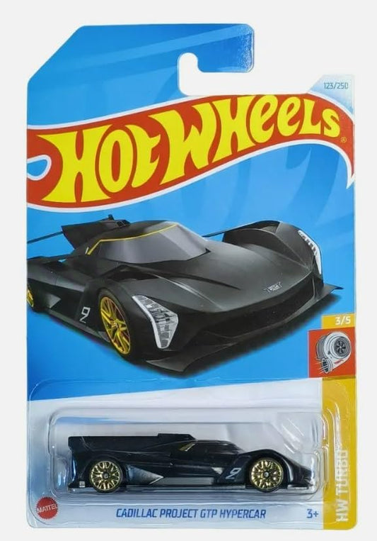 Hot Wheels Cadillac Project GTP Hypercar - Mainline (2024) 123/250 3/5 Black