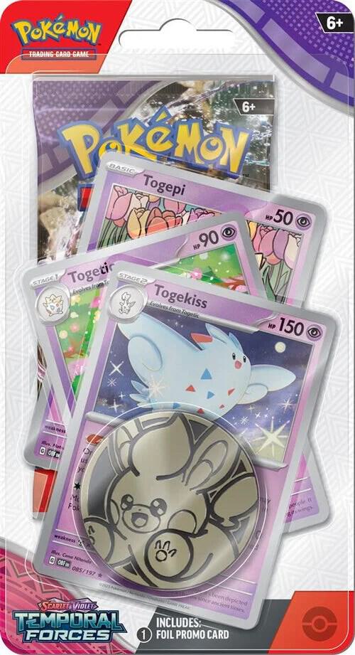 Temporal Forces Premium Checklane Blister [Togekiss] - SV05: Temporal Forces (TEF)