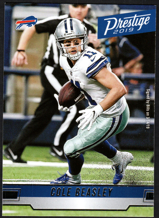 Cole Beasley Buffalo Bills #34 - 2019 Prestige