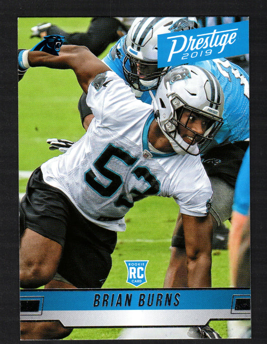 Brian Burns Carolina Panthers #213 - 2019 Prestige