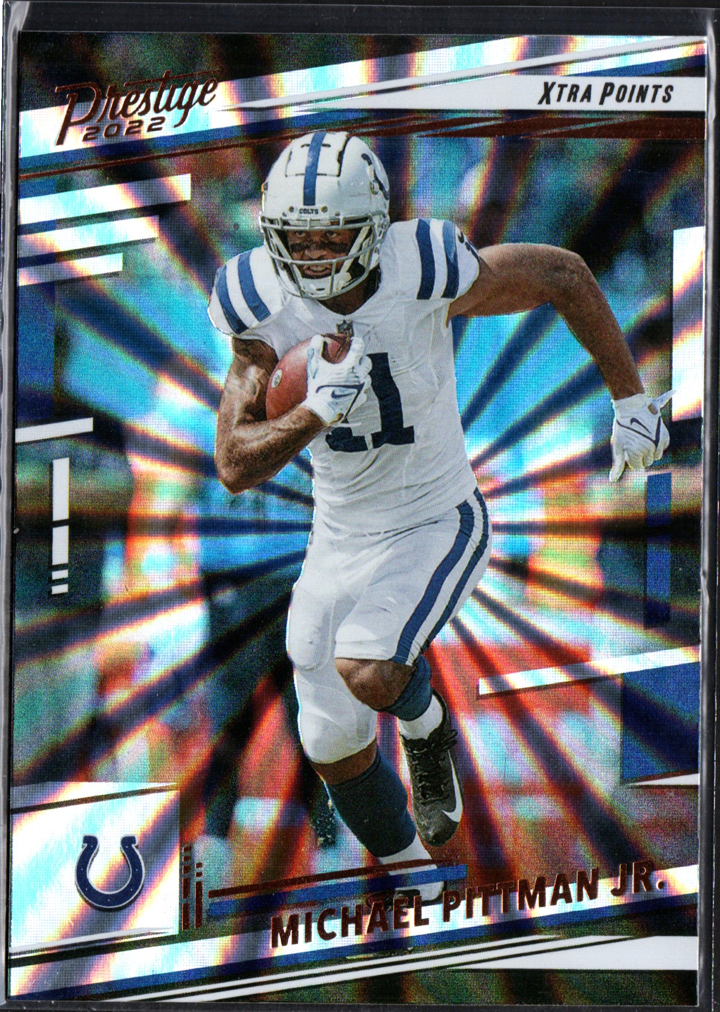 Michael Pittman Jr. Indianapolis Colts #127 Sunburst - 2022 Prestige