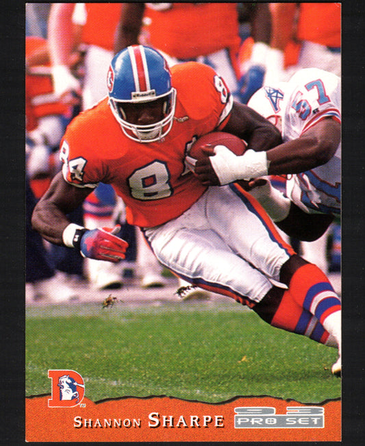 Shannon Sharpe Denver Broncos #127 - 1993 Pro Set