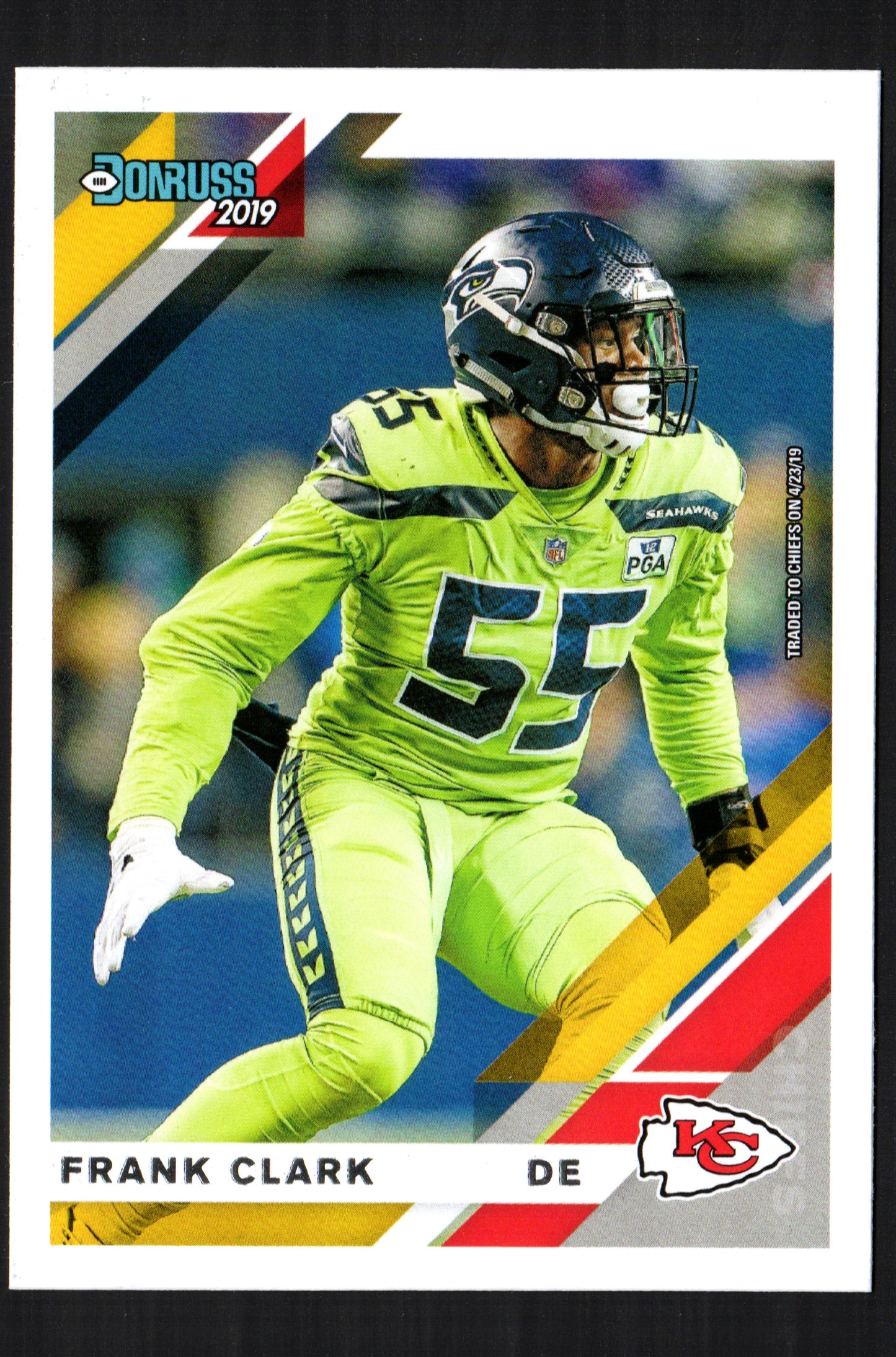 Frank Clark Kansas City Chiefs #232 - 2019 Donruss