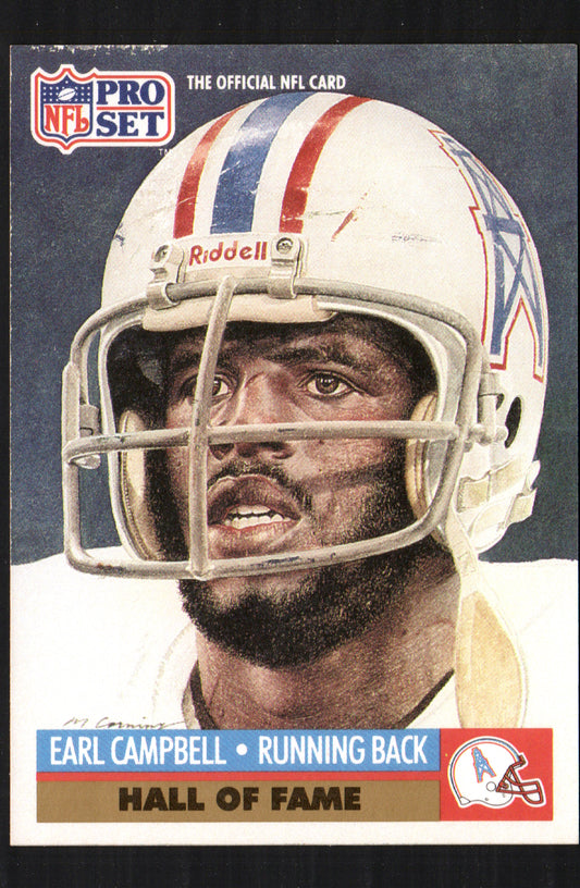 Earl Campbell Houston Oilers #27 - 1991 Pro Set