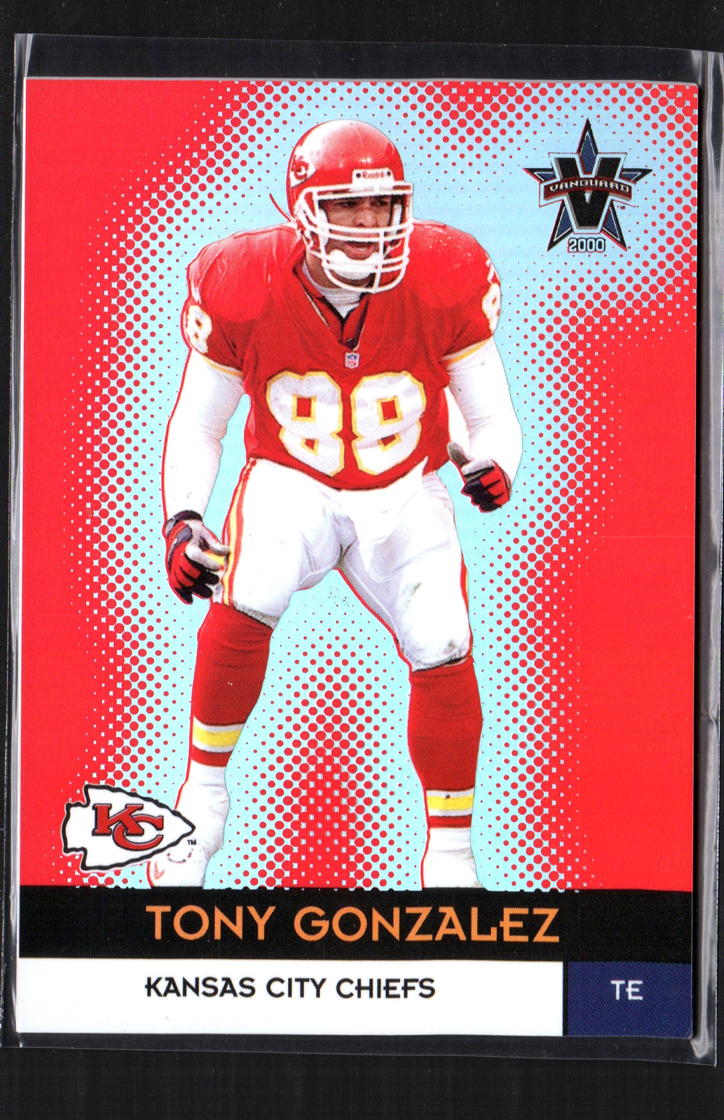 Tony Gonzalez Kansas City Chiefs #30 - 2000 Vanguard