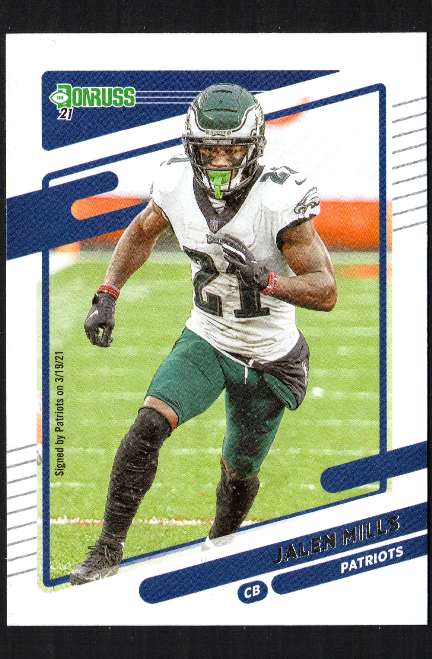 Jalen Mills New England Patriots #113 - 2021 Donruss