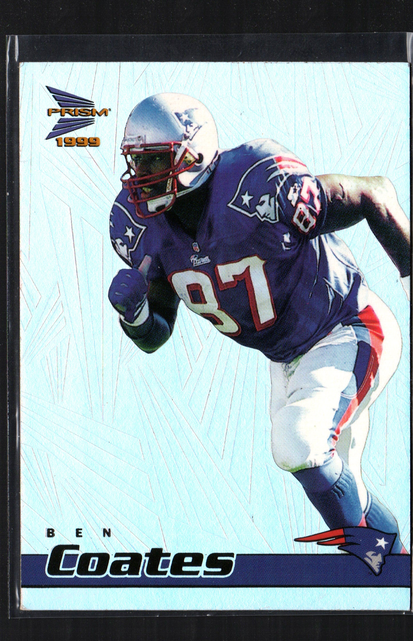 Ben Coates New England Patriots #87 - 1999 Pacific Prism