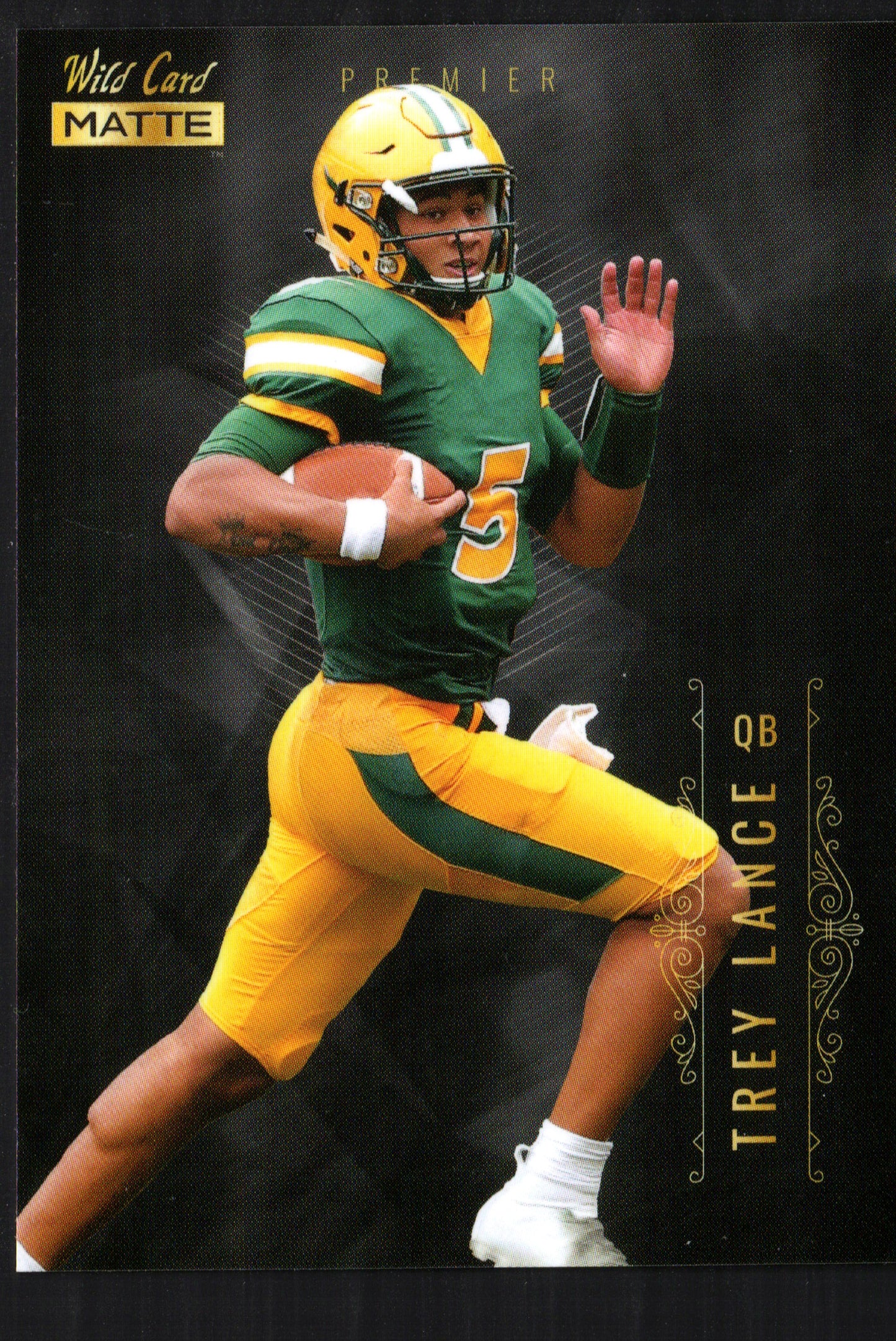 Trey Lance North Dakota State Bison #MBC-6 - 2021 Wild Card