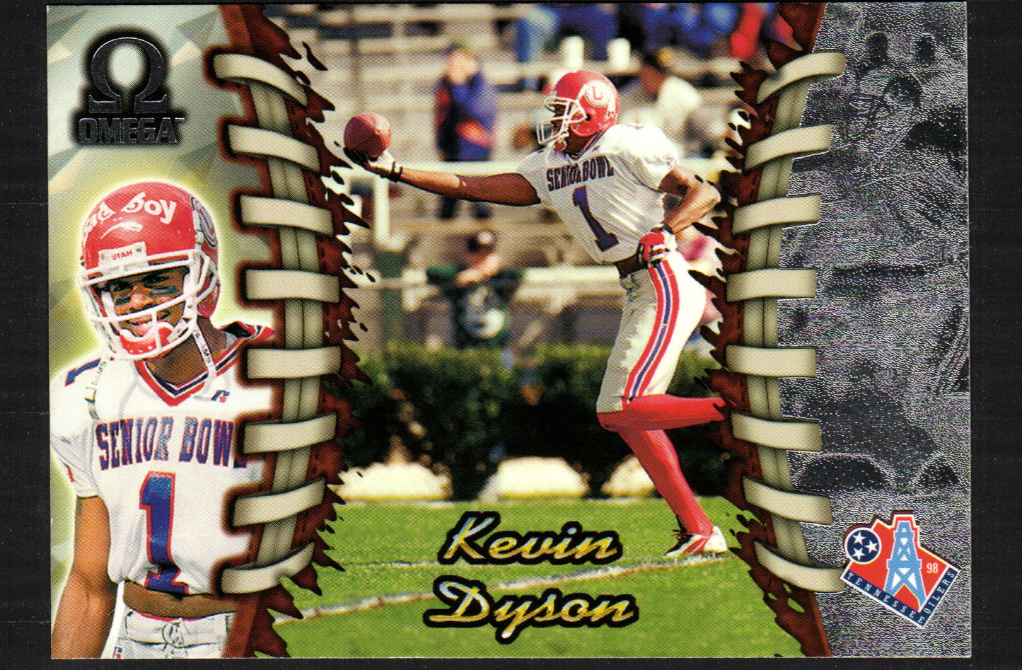 Kevin Dyson Tennessee Oilers #237 - 1998 Pacific Omega