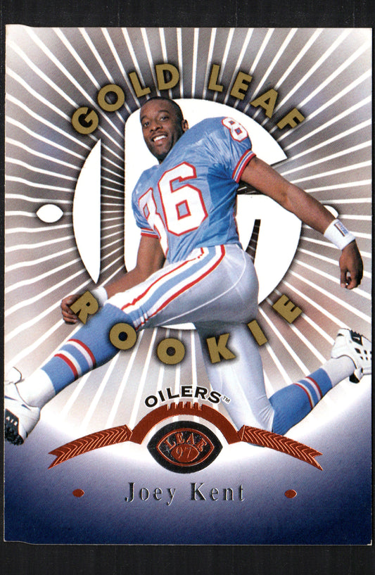 Joey Kent Tennessee Oilers #163 - 1997 Leaf