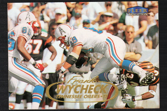 Frank Wycheck Tennesse Oilers #102 - 1998 Fleer