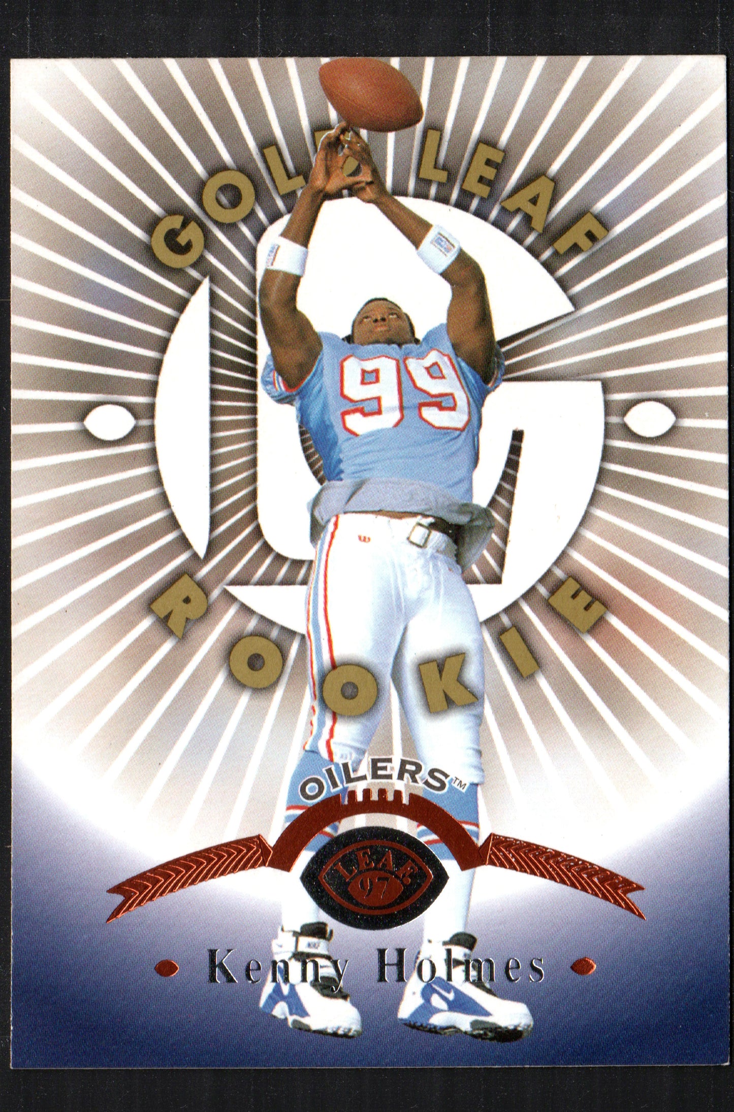 Kenny Holmes Tennessee Oilers #175 - 1997 Leaf