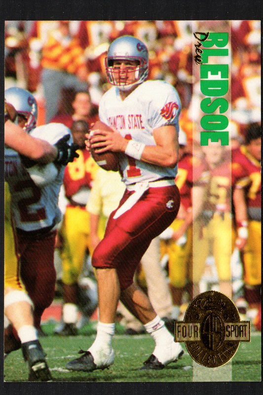 Drew Bledsoe Washington State Cougars #91 - 1993 Classic Four Sport Collection