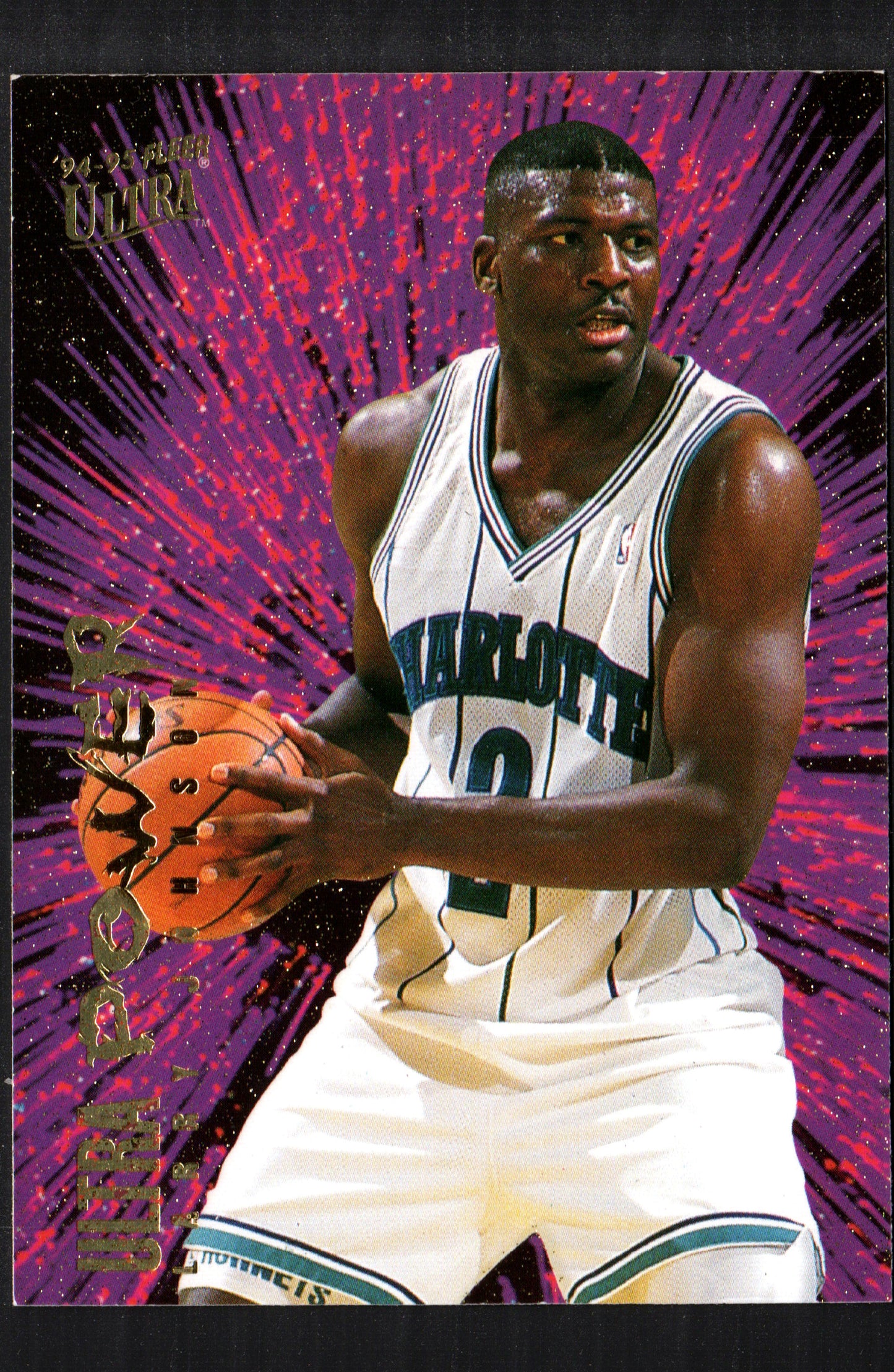 Larry Johnson Charlotte Hornets #3 - 1994-95 Fleer Ultra