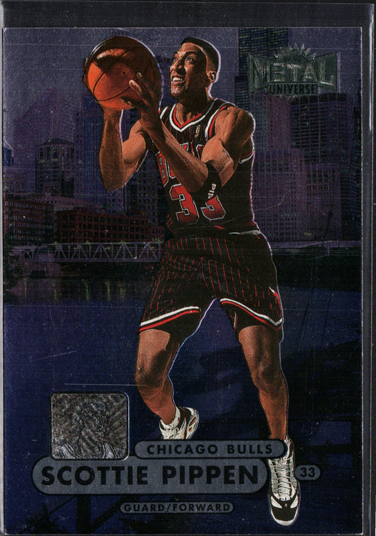 Scottie Pippen Chicago Bulls #85 - 1998 SkyBox Metal