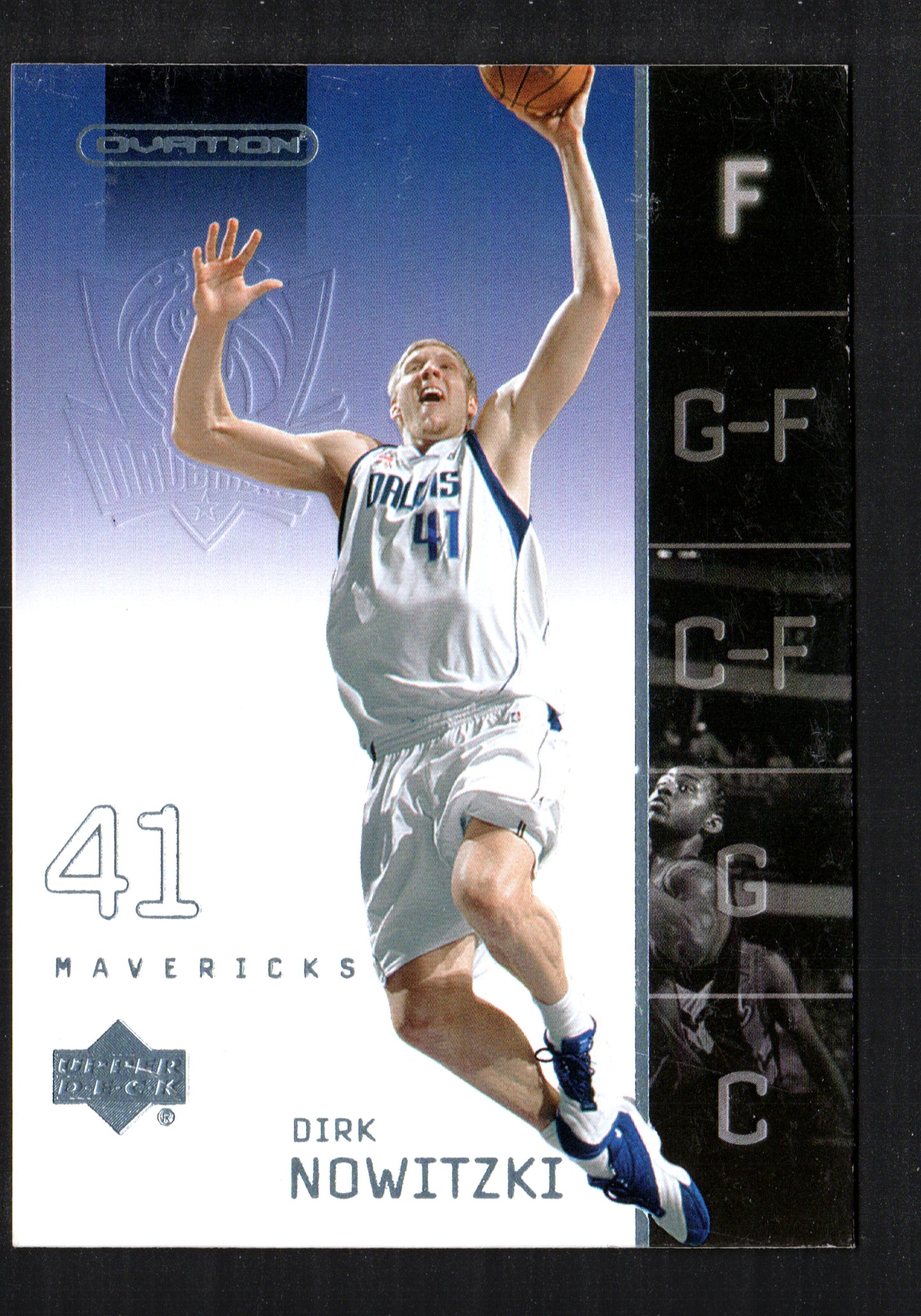 Dirk Nowitzki Dallas Mavericks #14 - 2002 Upper Deck Ovation