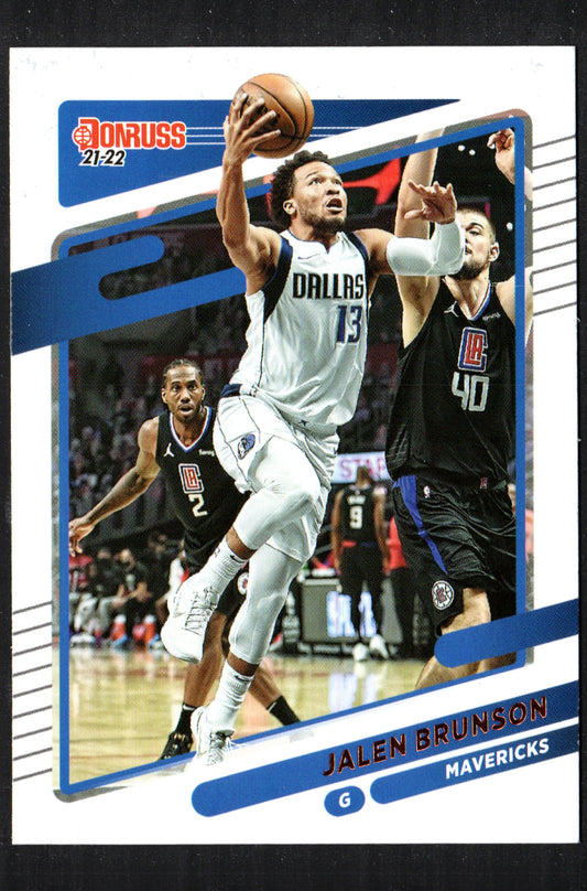 Jalen Brunson Dallas Mavericks #19 - 2021-22 Donruss