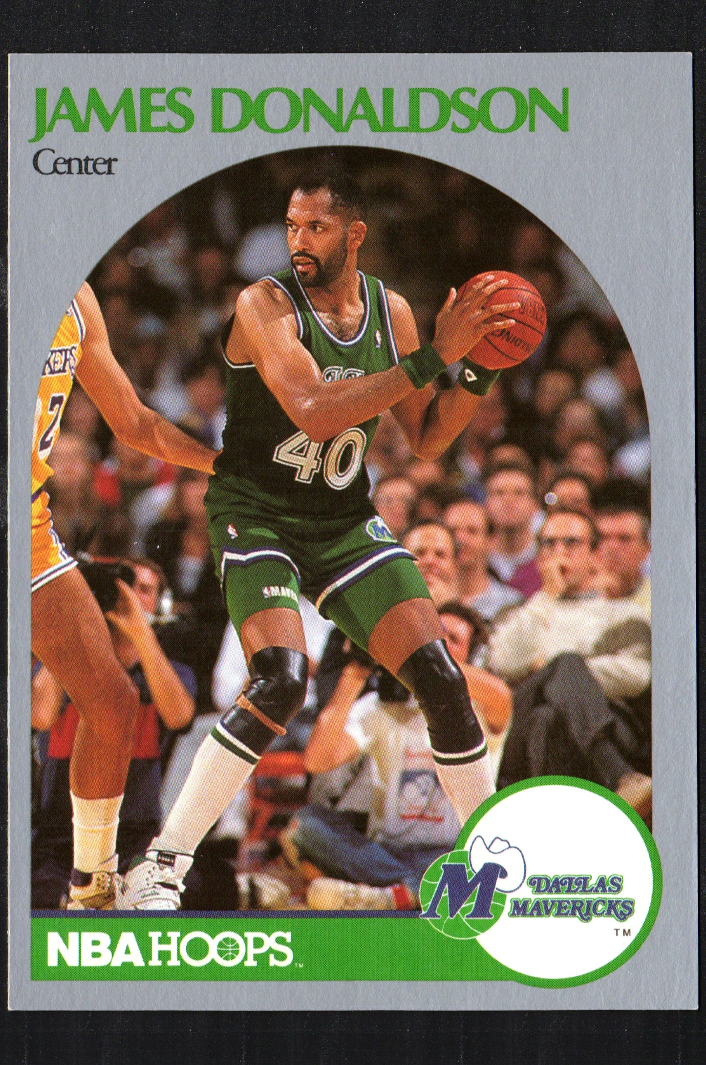 James Donaldson Dallas Mavericks #85 - 1990-91 Hoops