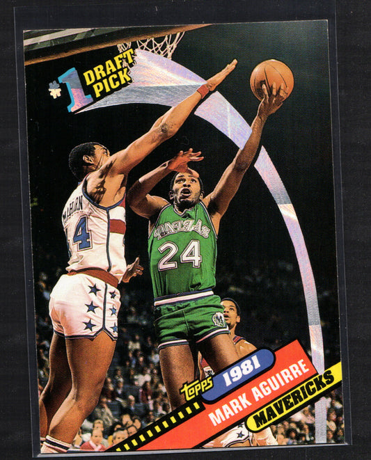 Mark Aguirre Dallas Mavericks #1 - 1993 Topps 1981