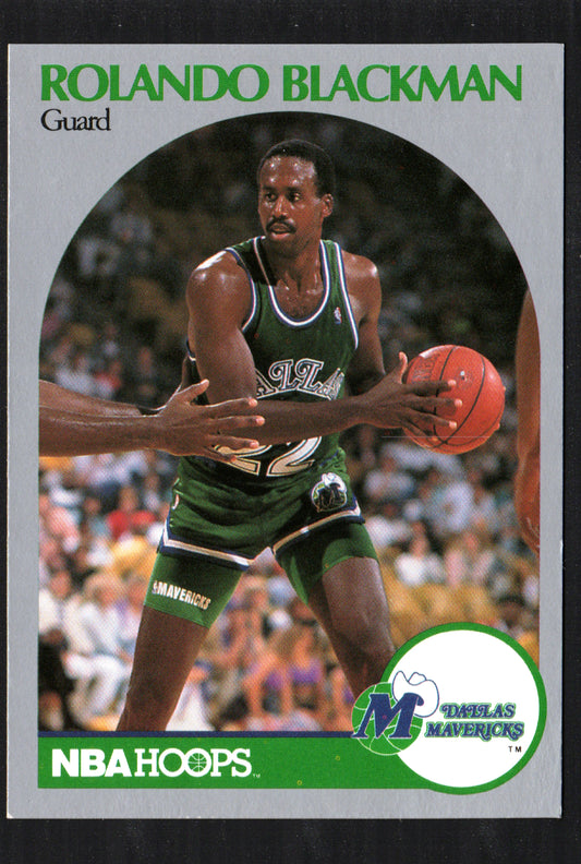 Rolando Blackman Dallas Mavericks #82 - 1990-91 Hoops