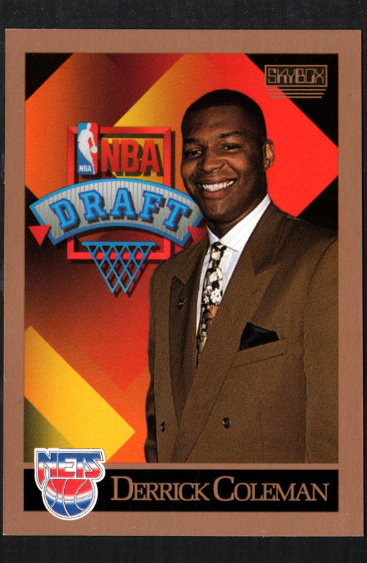 Derrick Coleman New Jersey Nets #362 - 1990 SkyBox