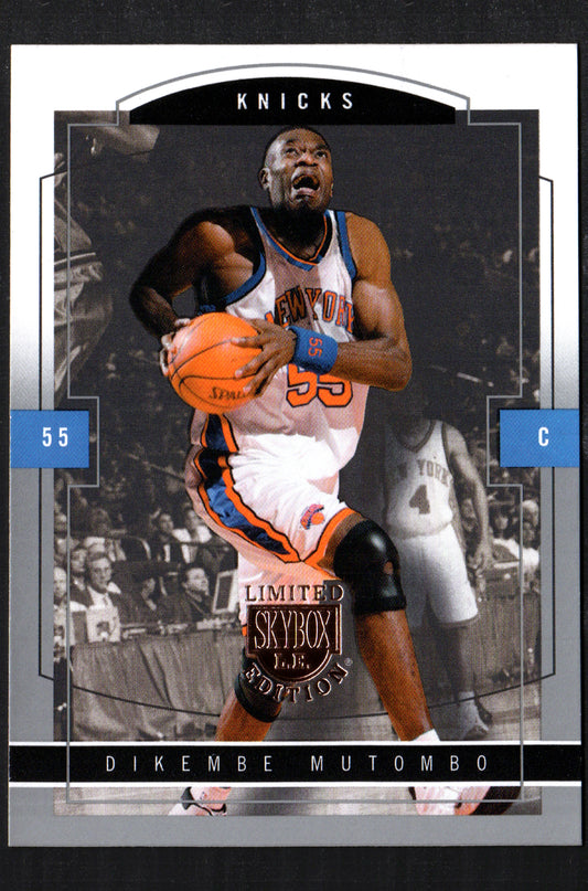 Dikembe Mutombo New York Knicks #47 - 2003-04 SkyBox Limited Edition