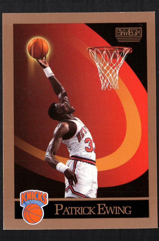 Patrick Ewing New York Knicks #187 - 1990-91 SkyBox