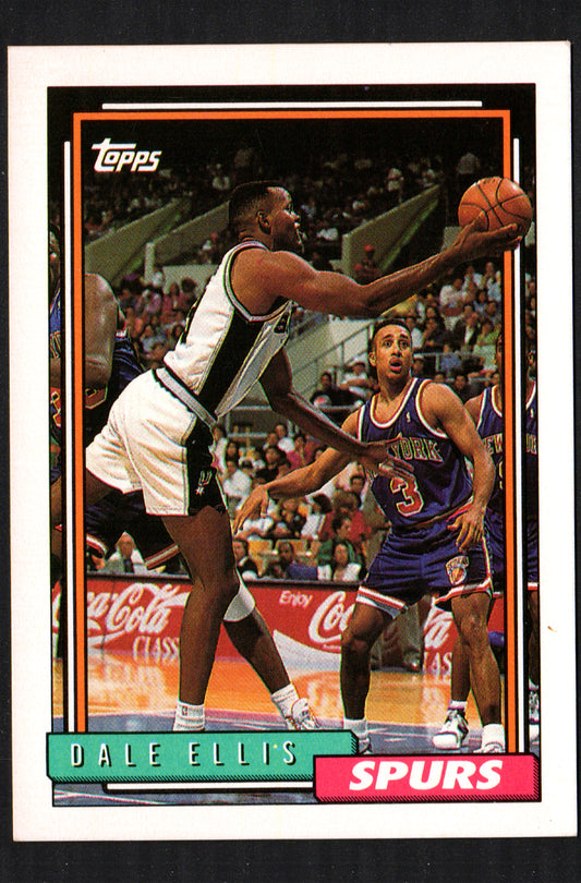 Dale Ellis San Antonio Spurs #361 - 1992-93 Topps