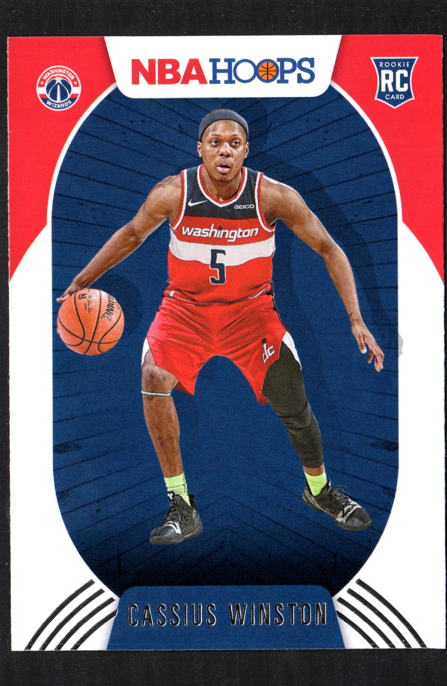 Cassius Winston Washington Wizards #227 - 2020-21 Panini Hoops