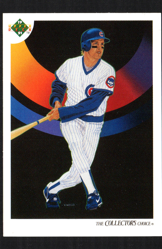 Team Checklist Mark Grace Chicago Cubs #99 - 1991 Upper Deck