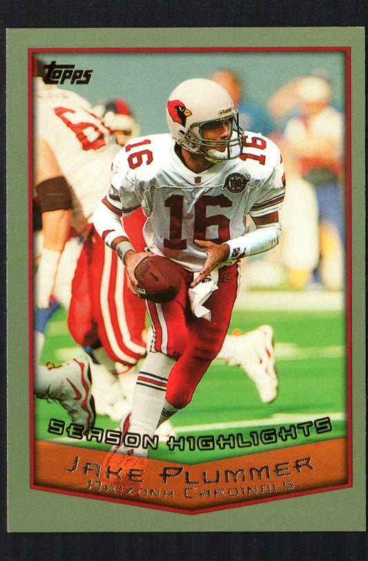 Jake Plummer Arizona Cardinals #316 - 1999 Topps