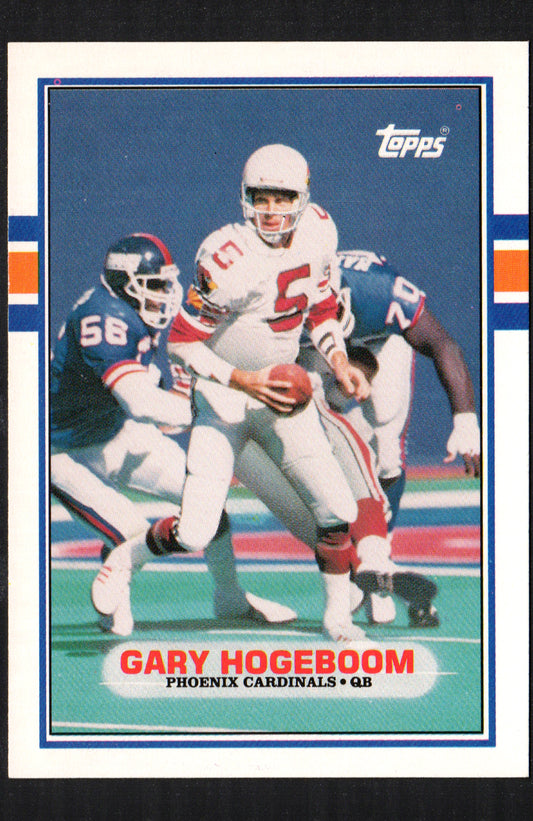 Gary Hogeboom Phoenix Cardinals #95T - 1989 Topps