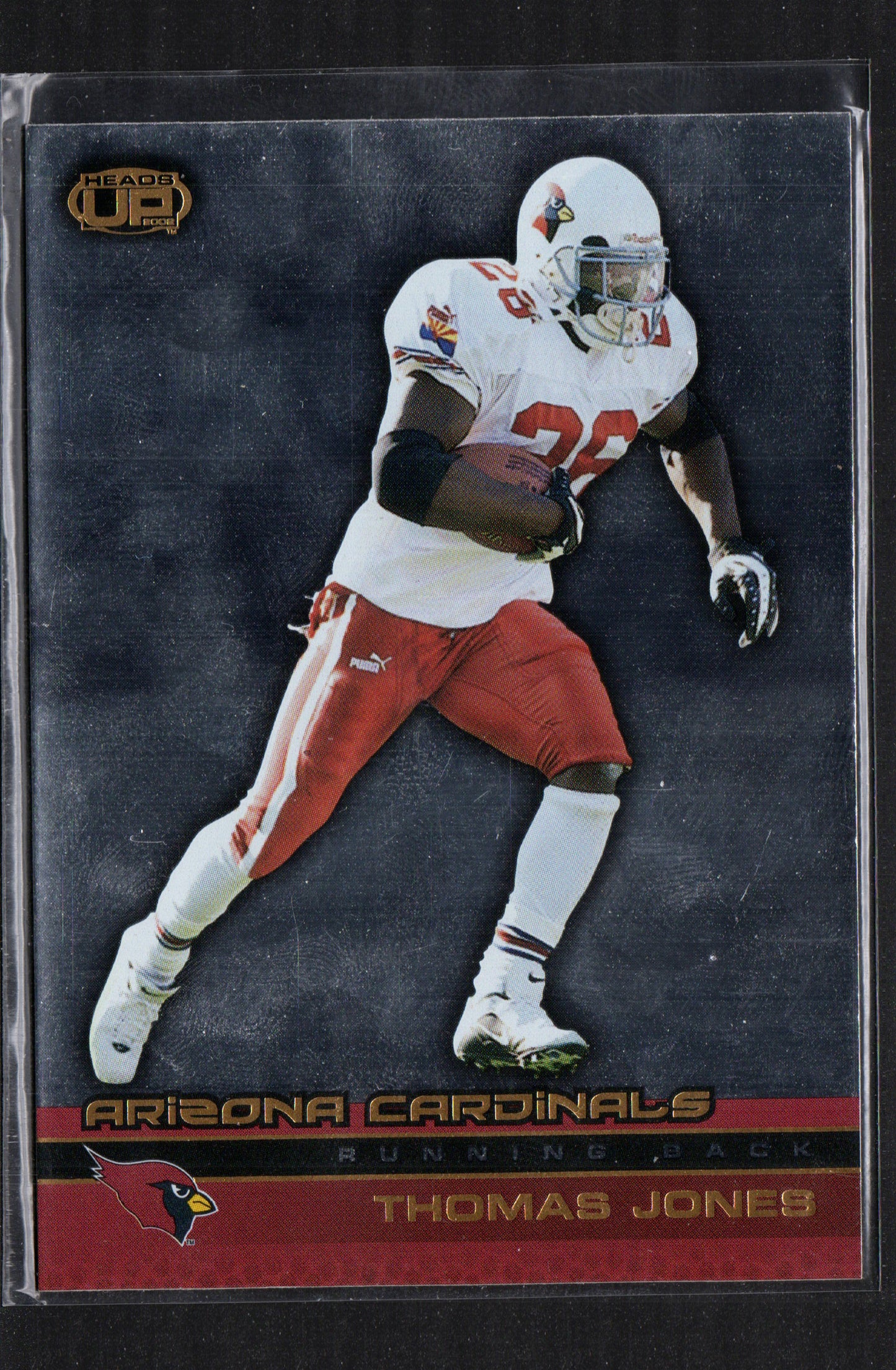 Thomas Jones Arizona Cardinals #2 - 2002 Heads Up