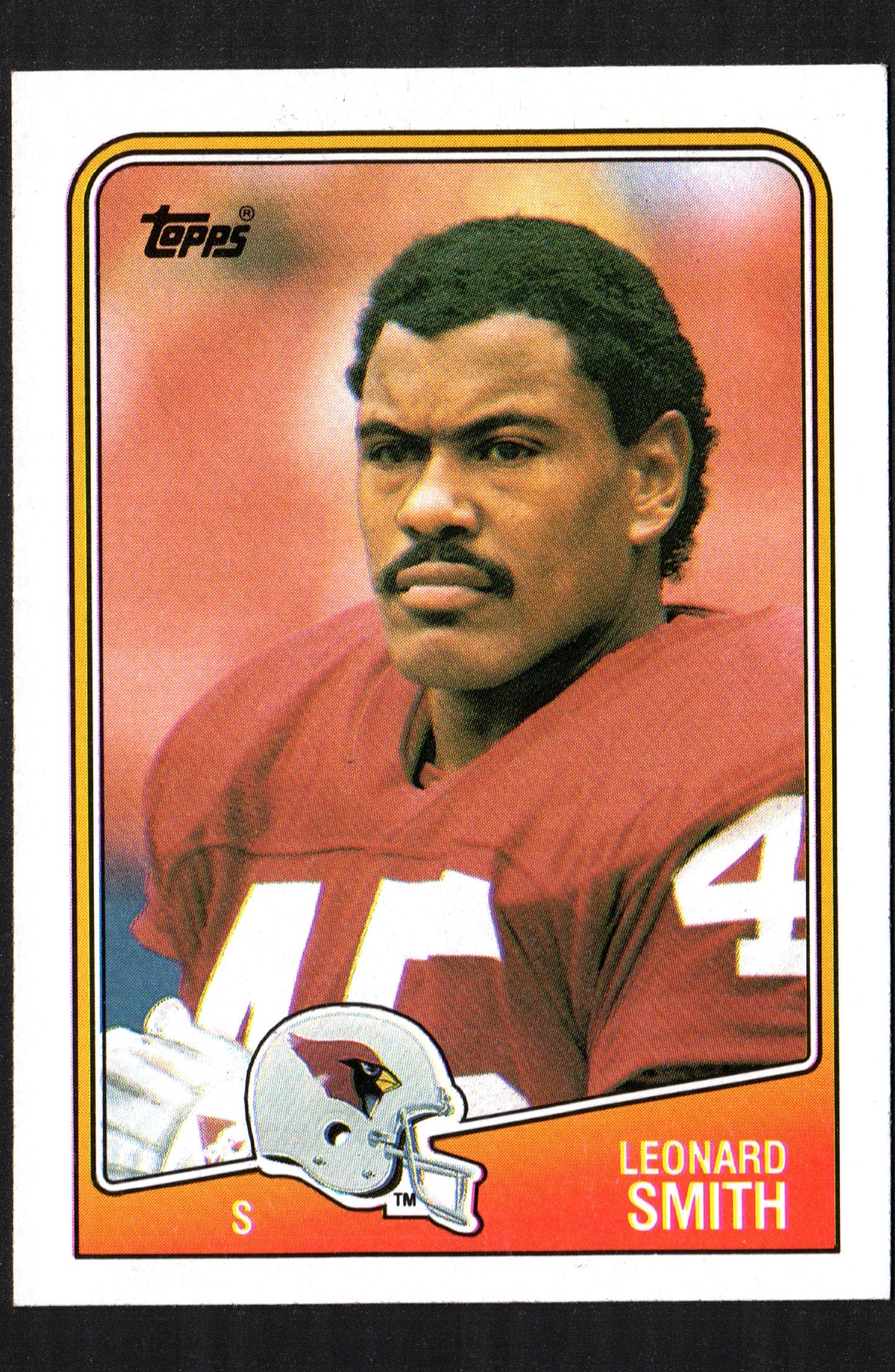 Leonard Smith Phoenix Cardinals #257 - 1988 Topps