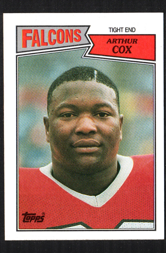 Arthur Cox Atlanta Falcons #253 - 1987 Topps