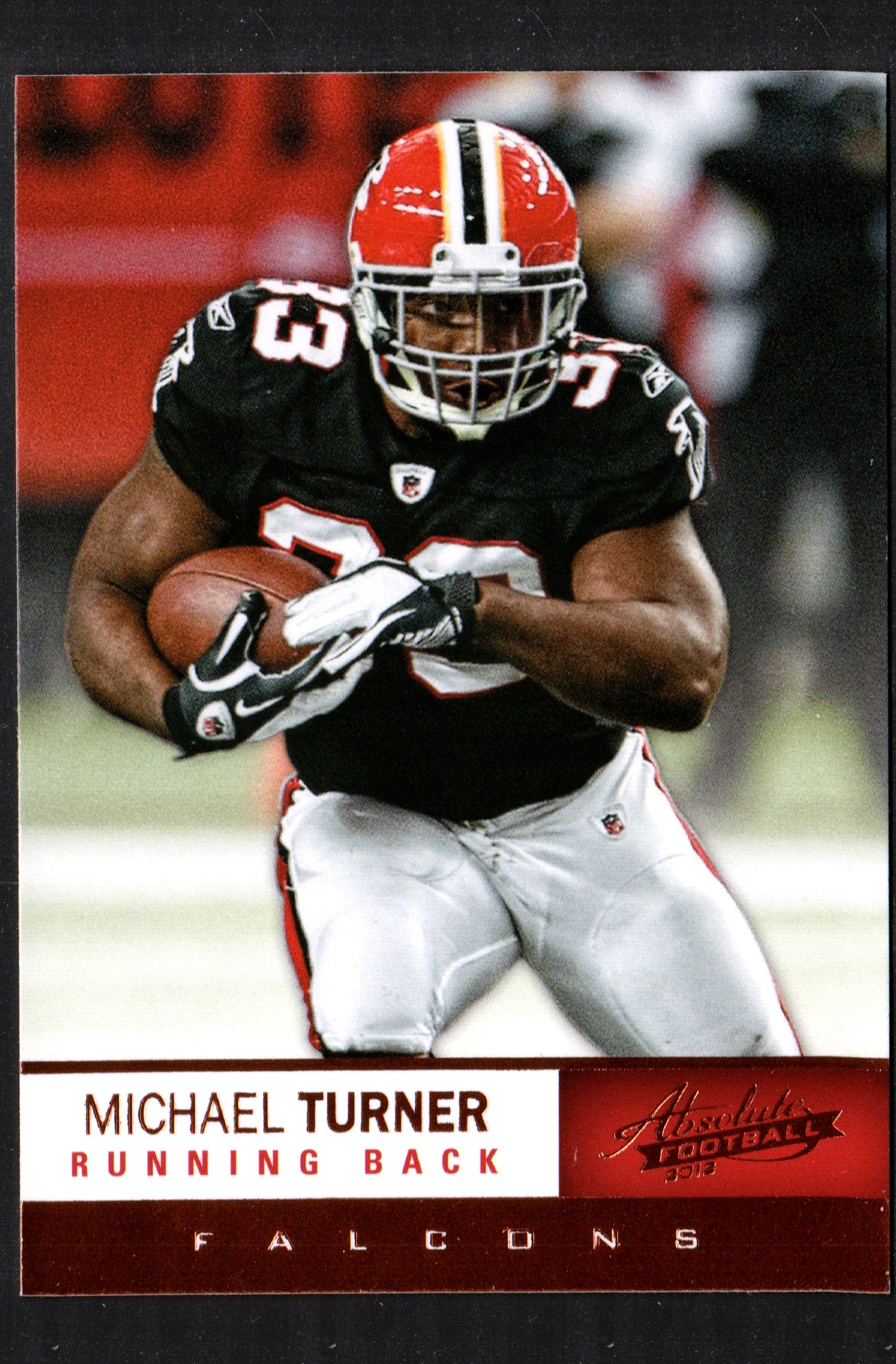 Michael Turner Atlanta Falcons #58 - 2012 Panini Absolute Football