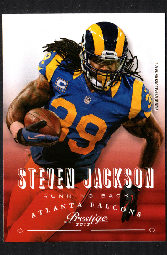 Steven Jackson Atlanta Falcons #10 - 2013 Panini Prestige