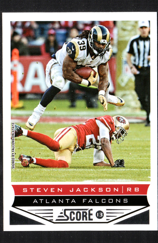 Steven Jackson Atlanta Falcons #10 - 2013 Panini Score