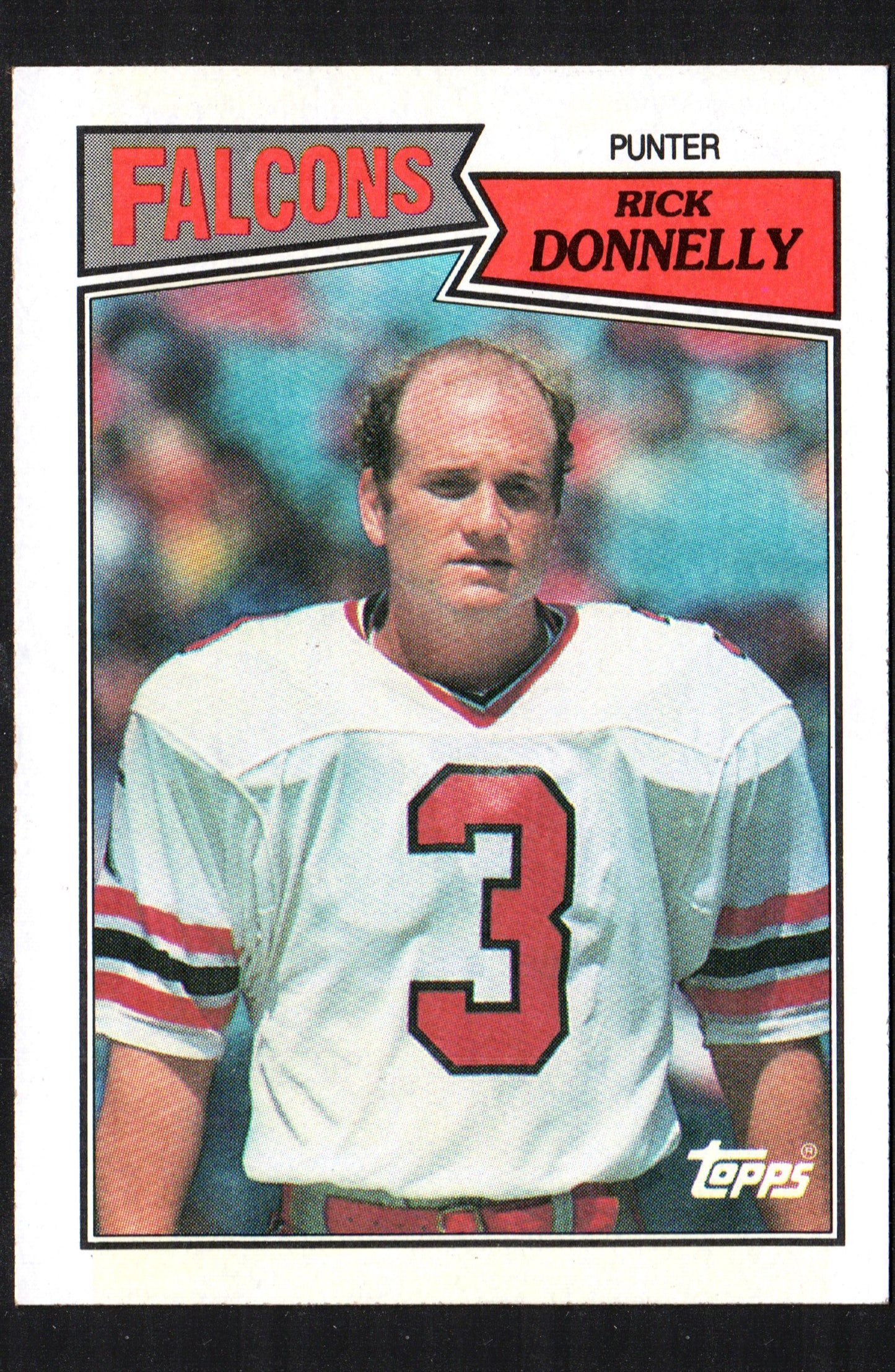 Rick Donnelly Atlanta Falcons #254 - 1987 Topps