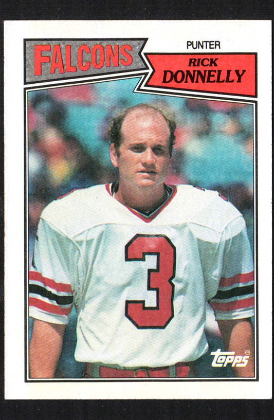 Rick Donnelly Atlanta Falcons #254 - 1987 Topps