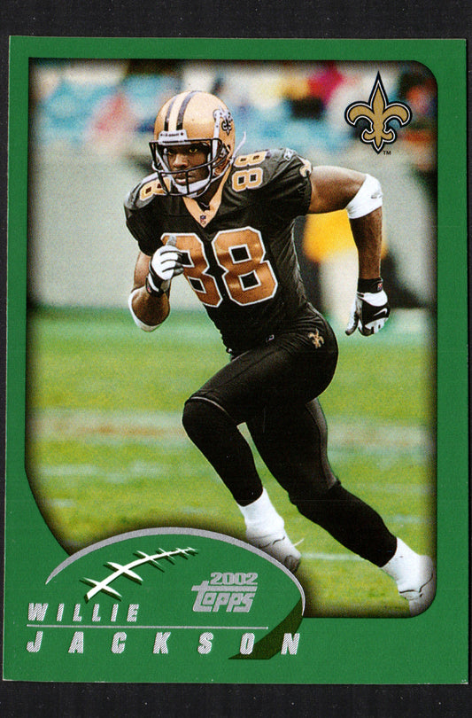 Willie Jackson New Orleans Saints #41 - 2002 Topps