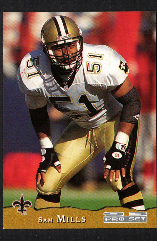 Sam Mills New Orleans Saints #291 - 1993 Pro Set