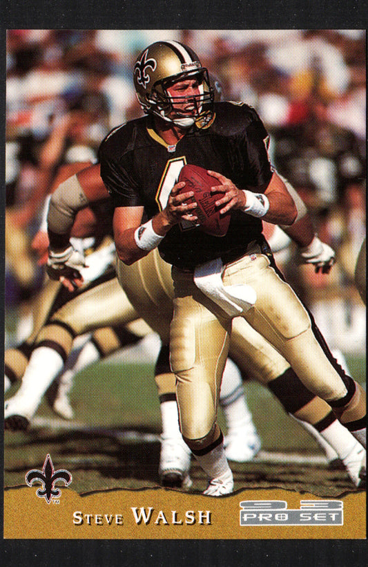 Steve Walsh New Orleans Saints #298 - 1993 Pro Set