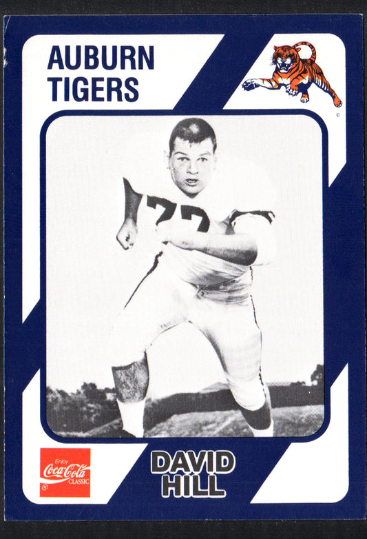 David Hill Auburn Tigers #321 - 1989 Collegiate Collection