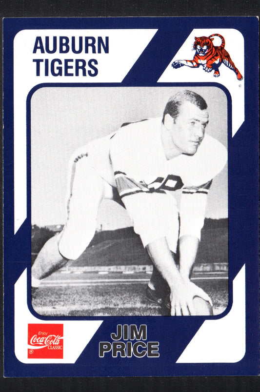 Jim Price Auburn Tigers #453 - 1989 Collegiate Collection