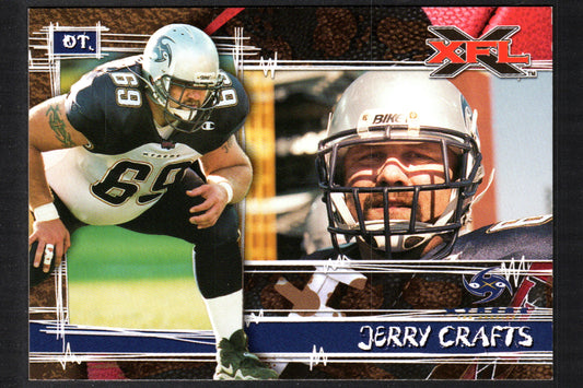 Jerry Crafts Los Angeles Xtreme #78 - 2001 Topps XFL
