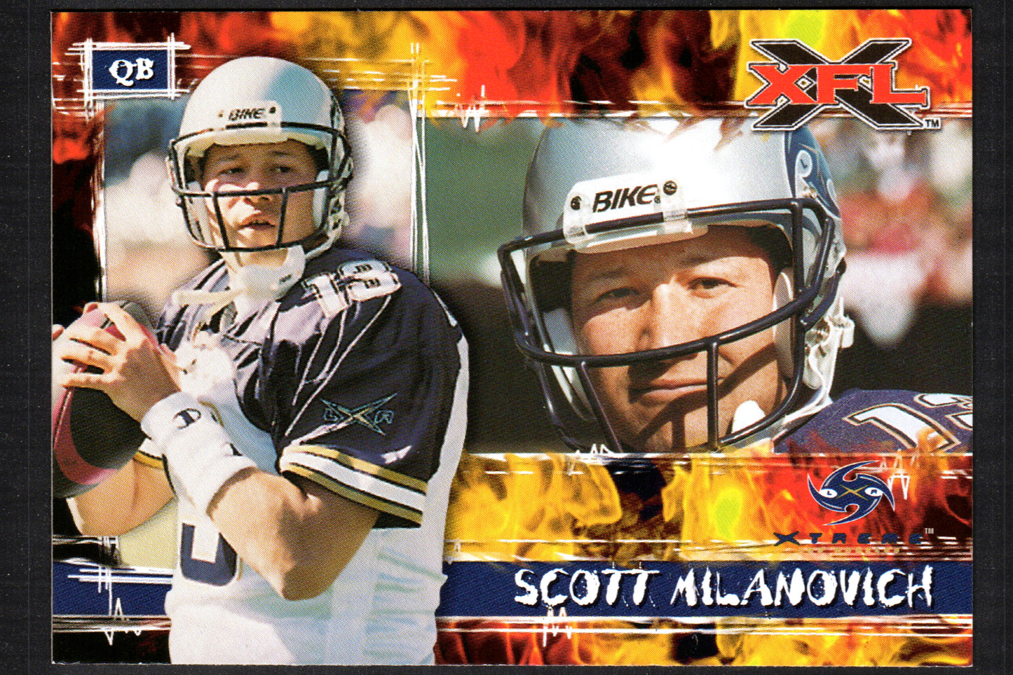 Scott Milanovich Los Angeles Xtreme #64 - 2001 Topps XFL