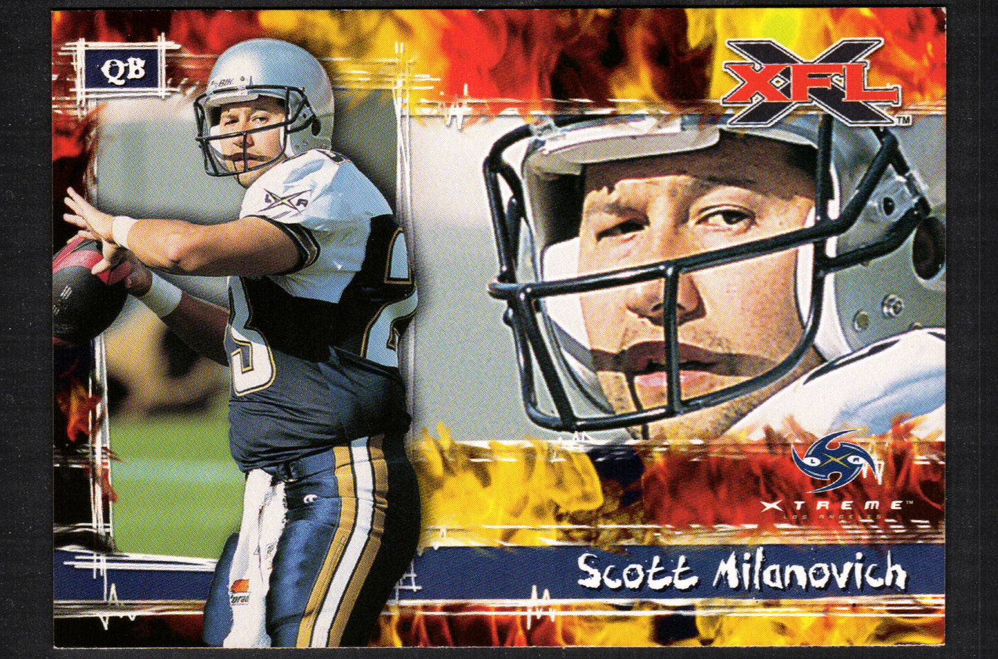 Scott Milanovich Los Angeles Xtreme #P1 - 2001 Topps XFL