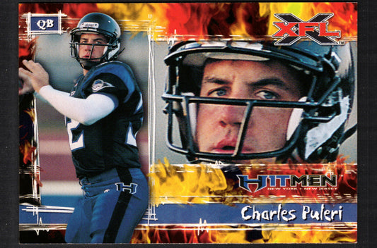 Charles Puleri New York / New Jersey Hitman #P7 - 2001 Topps XFL