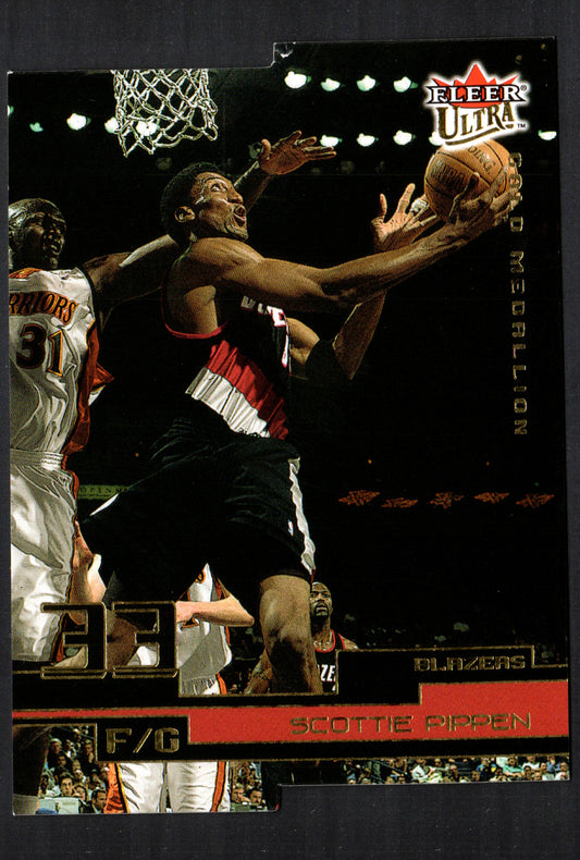 Scottie Pippen Portland Trail Blazers #113 - 2002-03 Fleer Ultra Gold